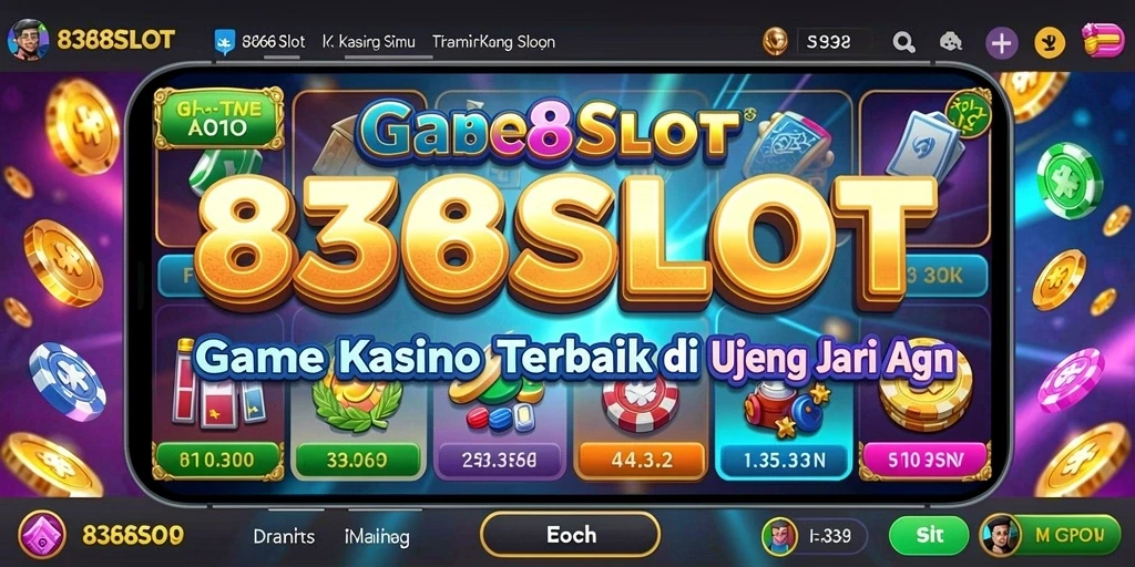 Tangkapan layar 8368SLOT menampilkan mesin slot dengan fitur bonus menarik.
