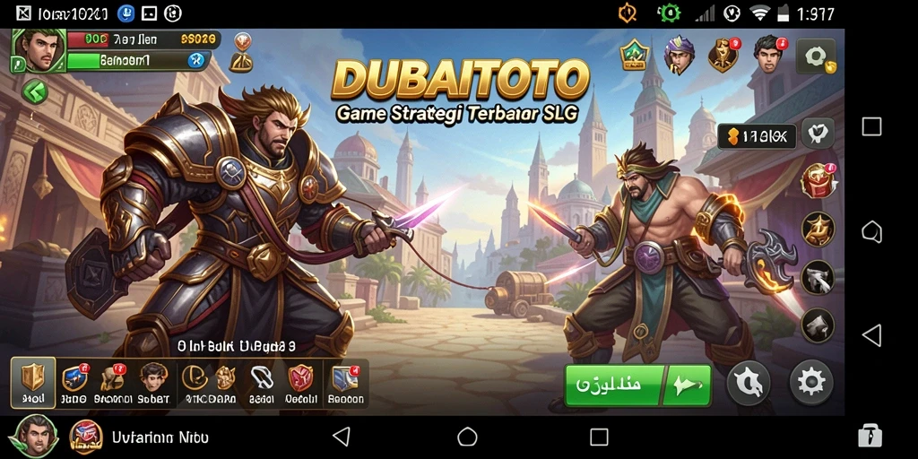 Tangkapan layar gameplay <strong>DUBAITOTO</strong> yang menunjukkan pertempuran strategis.