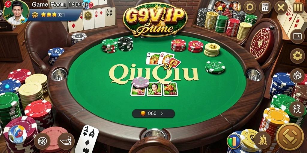 Screenshot gameplay QiuQiu G9VIP yang seru dan menarik.