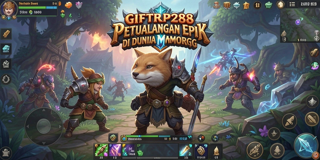 Tampilan gameplay seru di dunia GIFTRP288 yang menakjubkan.