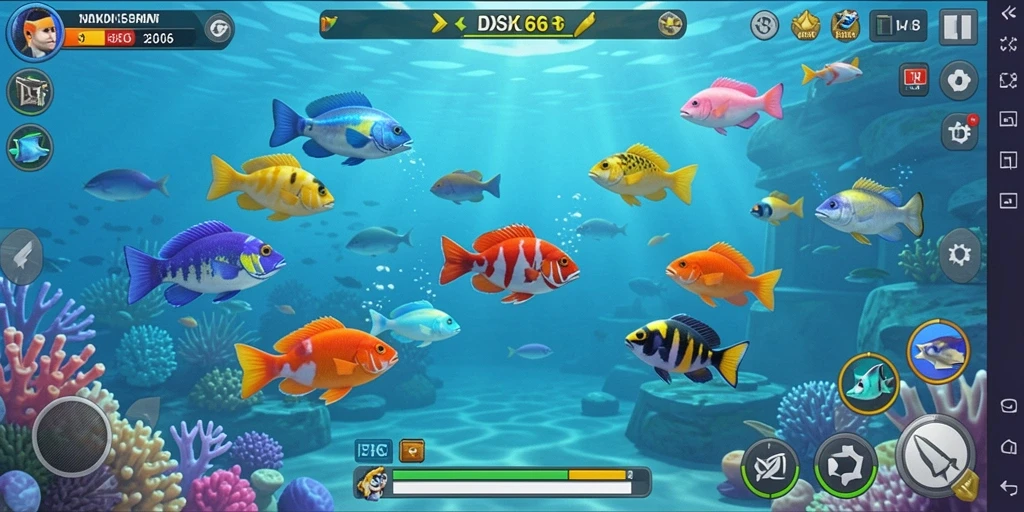 Gameplay seru menembak ikan di IDX66 dengan efek visual yang mengagumkan.