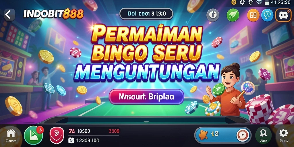 Tampilan screenshot gameplay INDOBIT88 yang seru dan dinamis.