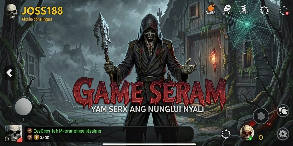 Gameplay seram dengan suasana mencekam di JOSS188.