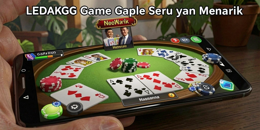 Tampilan gameplay <strong>LEDAKGG</strong> yang menarik dan seru