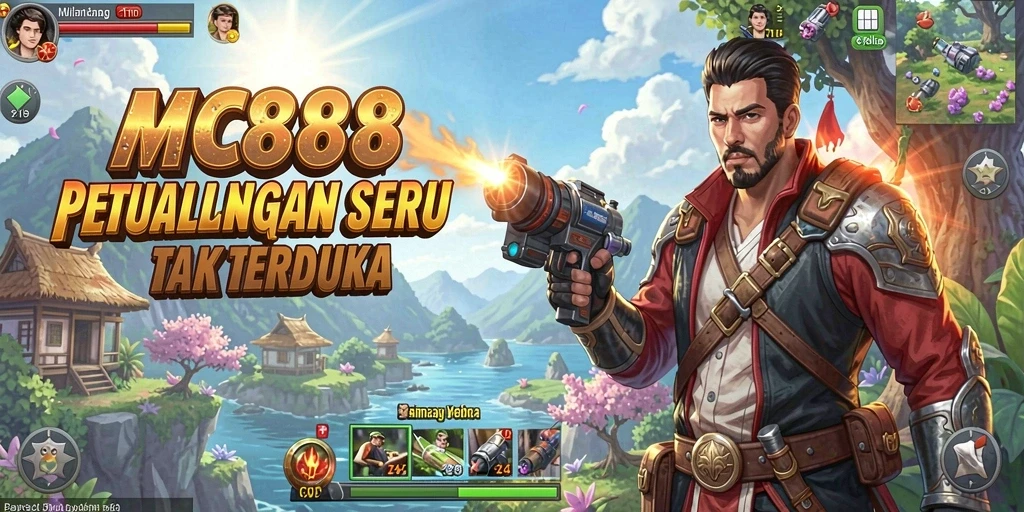 Screenshot gameplay MC888 menampilkan petualangan seru dengan grafis menakjubkan.