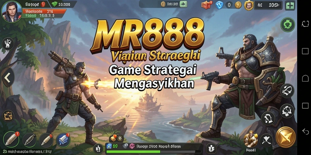 Tampilan gameplay menarik dari MR888 yang penuh strategi.