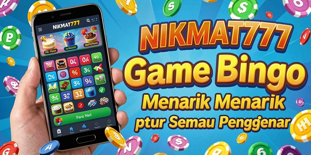 Screenshot gameplay NIKMAT777 yang menunjukkan keseruan bermain Bingo.
