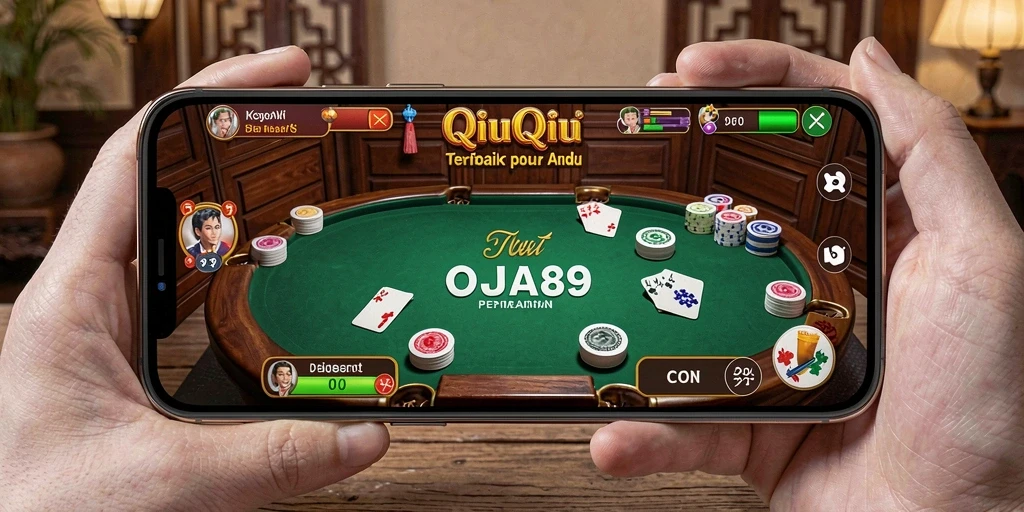Tampilan gameplay QiuQiu yang menarik dan kompetitif di OJA89.