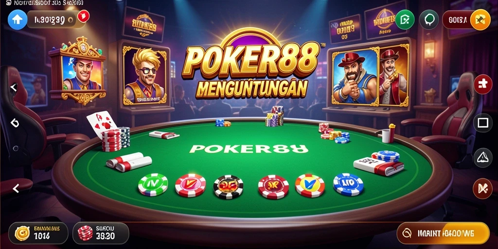 Gameplay menarik dari POKER88 dengan berbagai fitur slot.