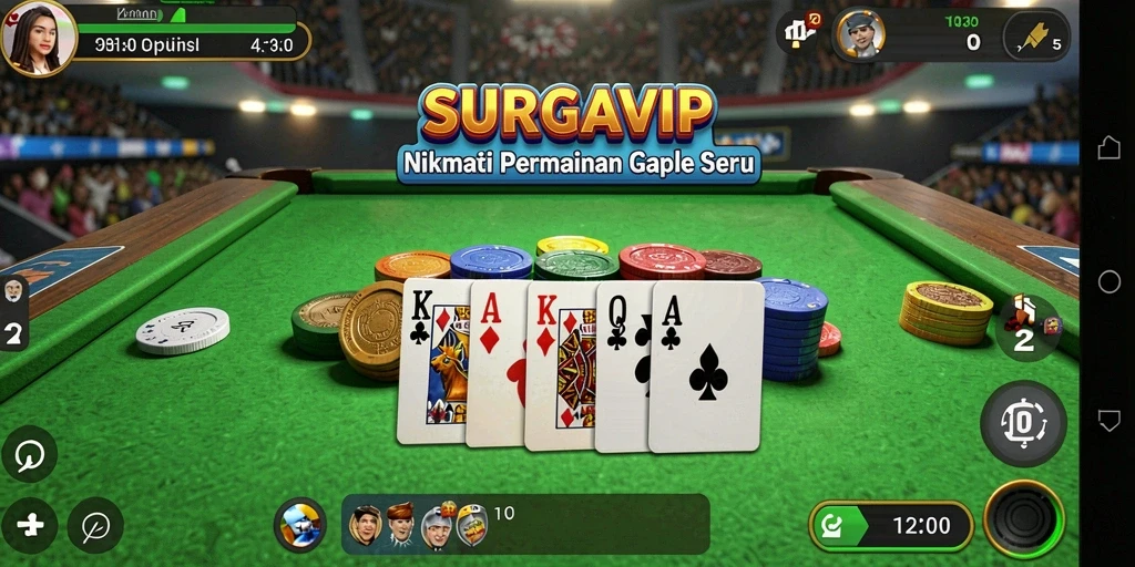 Tampilan gameplay SURGAVIP yang menarik dan interaktif.