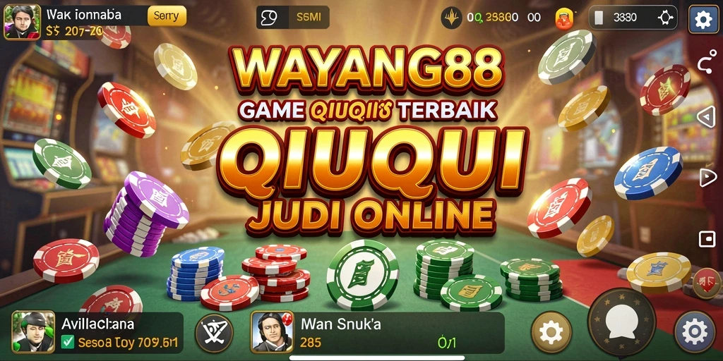 Gameplay seru dan menarik dari WAYANG88 saat bermain QiuQiu.