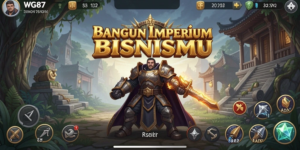 Tangkapan layar menunjukkan gameplay menarik di WG87 dengan mekanisme Tycoon.