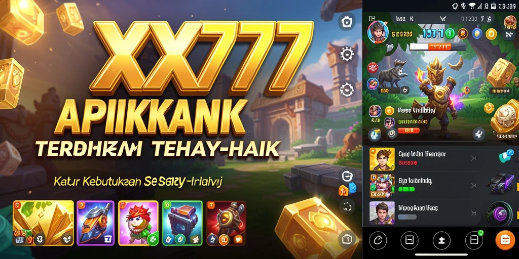 Tampilan aplikasi Utility XXX777 yang menarik dan fungsional.