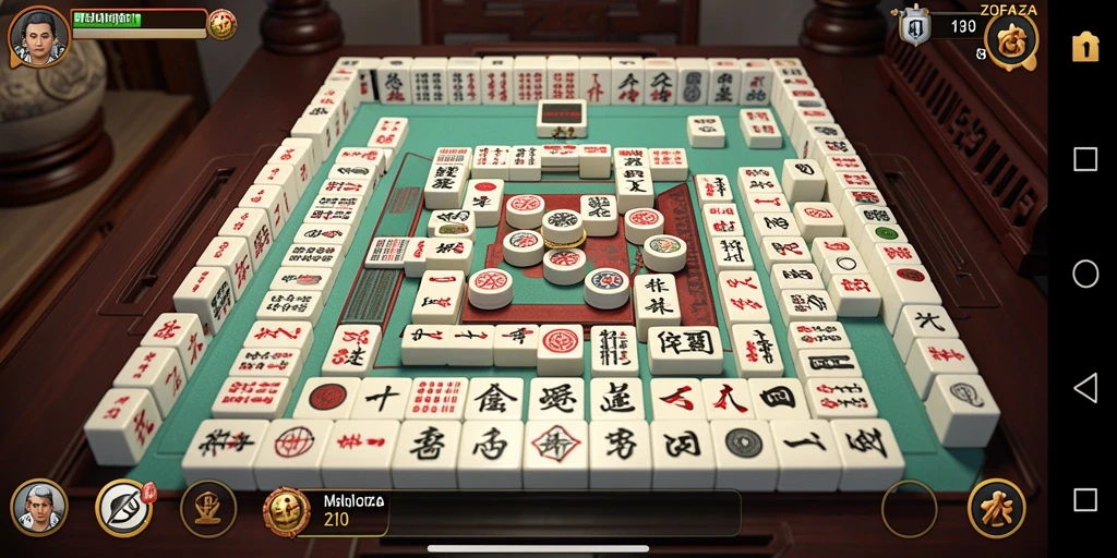 Tampilan gameplay ZOFAZA yang penuh warna dan menantang.